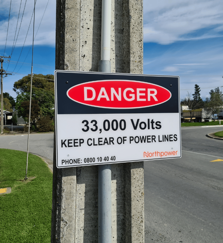 Danger Signs for Power Industry | Identimark